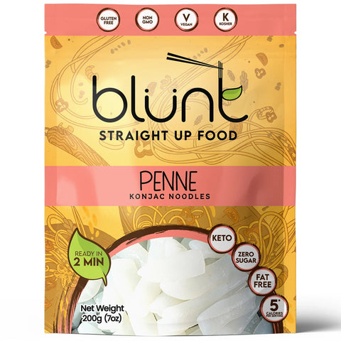 Blunt Foods Konjac Noodles Penne 200g(Pack of 6)