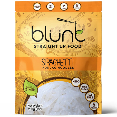 Blunt Foods Konjac Noodles Spaghetti 200g(Pack of 6)