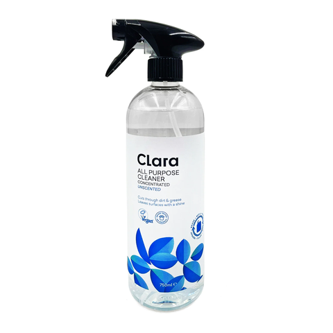 Clara All Purpose Cleaner Unscented 750ml (Pack of 12)