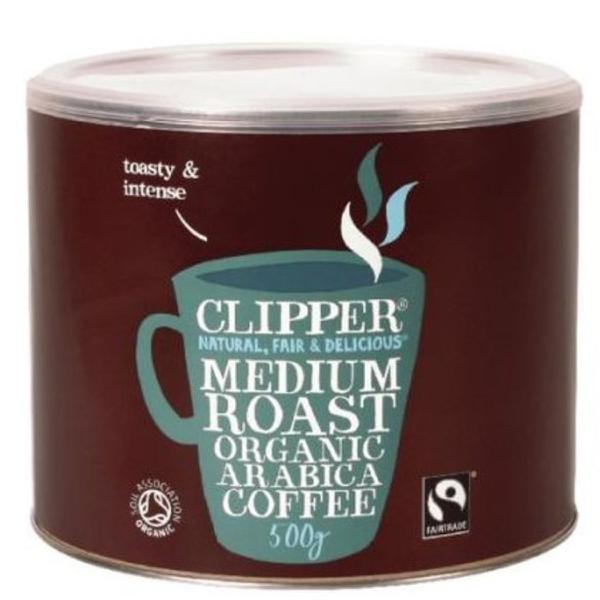 Clipper Arabica Roast Medium Coffee 500g