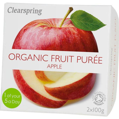 Clearspring Fruit Puree Apple 2x100g