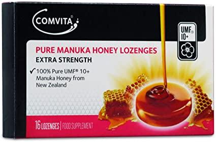 Comvita Pure Manuka UMF 10+ Honey Lozenges Pack of 16