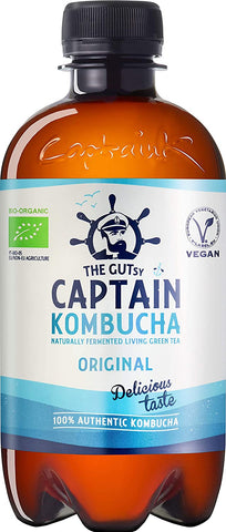 Captain Kombucha Original 400ml (Pack of 12)