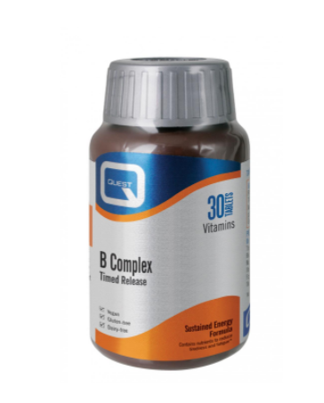Quest B Complex Timed Release (Formerly Mega B-100) 30 Tablets