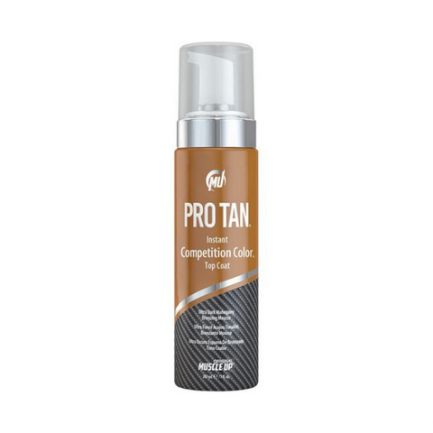 Pro Tan Instant Competition Color Top Coat, (Foam With Applicator) - 207 ml.
