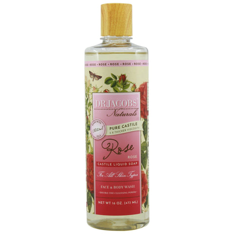 Dr Jacobs Naturals Body Wash - Rose 437 ml