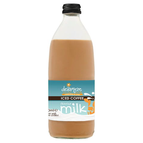 Delamere Dairy Iced Coffee Flavoured Cows Milk 500ml (Pack of 12)