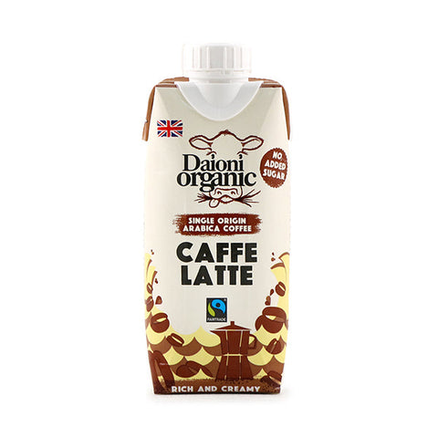 Daioni Organic Caffe Latte Coffee 330ml (Pack of 12)