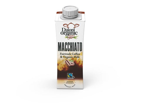 Daioni Organic Macchiato Latte 250ml (Pack of 24)