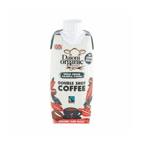 Daioni Organic Double Shot Coffee 330ml (Pack of 12)