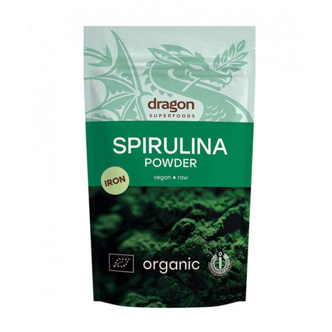 Dragon Superfoods Organic Spirulina Powder 200g (Pack of 6)