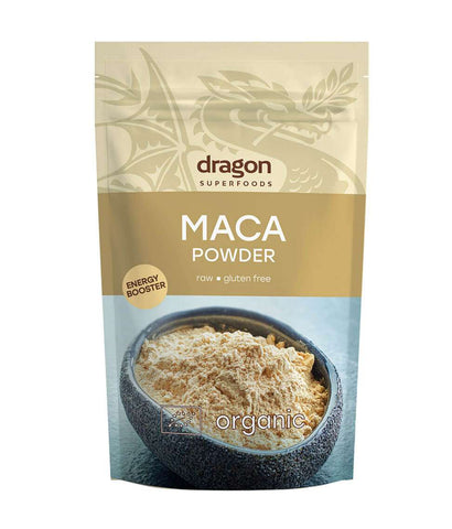 Dragon Superfoods Organic Maca Powder- Natural Energy Booster 200g (Pack of 6)