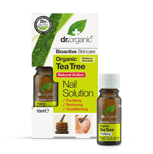 Dr Organic Tea Tree Nail Solution 10ml