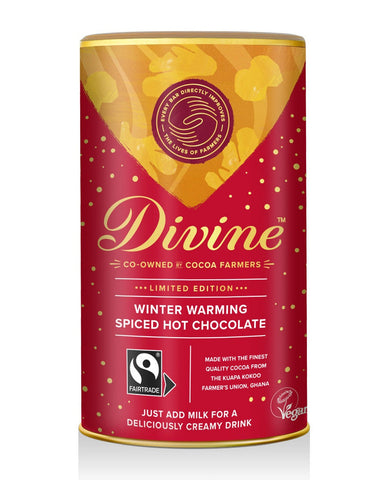 Divine Chocolate Spiced Hot Chocolate 300g (Pack of 6)