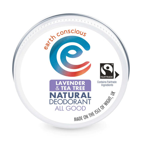 Earth Conscious Deo Tin Lavndr 60g (Pack of 6)