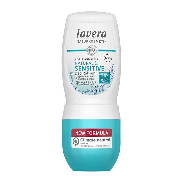 Lavera Basis Roll On Deod Organic 50ml (Pack of 4)