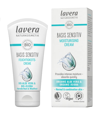 Lavera Face Moisturiser Organic 50ml (Pack of 4)