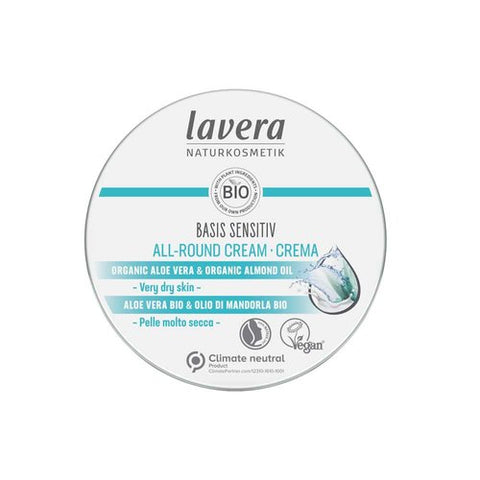 Lavera All Round Cream 4's Organic 150ml (Pack of 4)