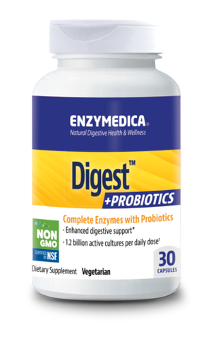 Enzymedica Digest + Probiotics 30 Capsules
