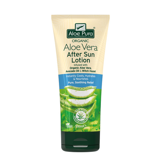 Aloe Pura Organic Aloe Vera After Sun Lotion 200ml