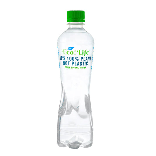 Eco for Life Still Spring Water in Plant Made Bottles 500ml (Pack of 24)