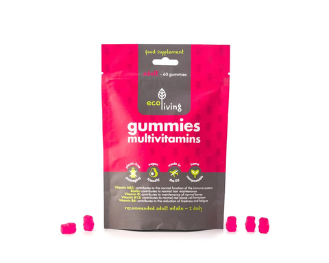 Ecoliving Multivitamins Gummies 60 Pack 100g (Pack of 10)