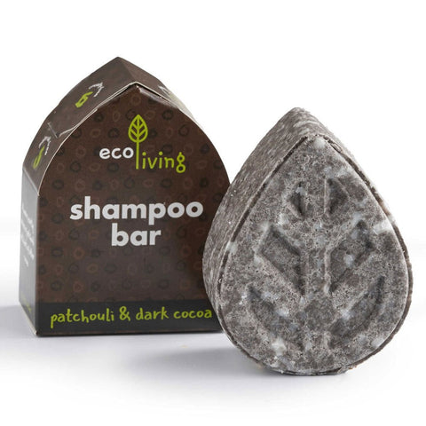 Ecoliving Shampoo Bar Patchouli & Dark Cocoa 85g (Pack of 6)