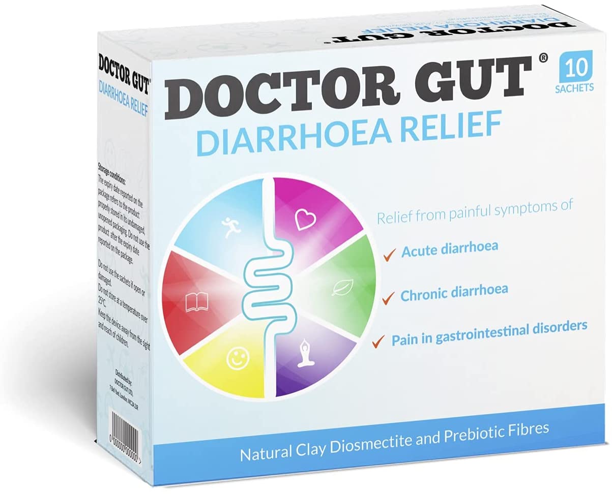 Doctor Gut Diarrhoea Relief Liquid Sticks 10 X Liquid Sticks