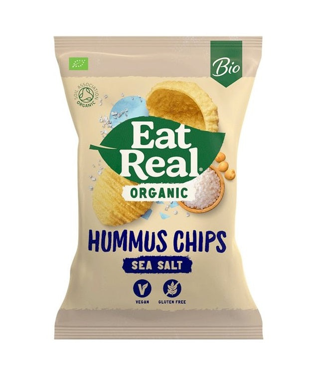 Eat Real Hummus Sea Salt 110g (Pack of 10)