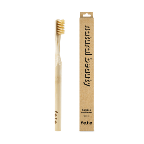 F.E.T.E. Natural Beauty - Natural Medium (Bamboo infused bristles) 17g