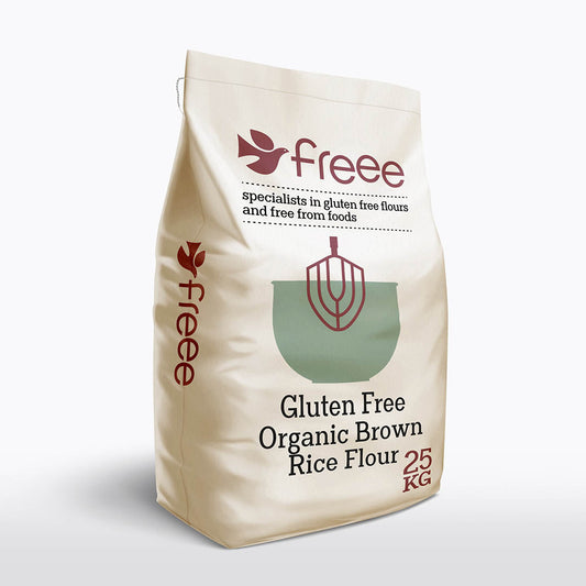 Doves Farm Gf Brown Rice Flour Organic 25 kg