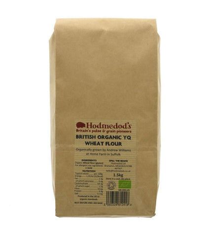 Hodmedod's Yq Population Flour Organic 1.5kg (Pack of 6)