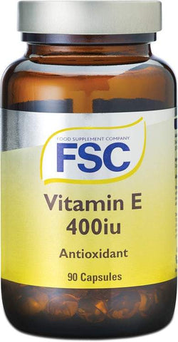 FSC Vitamin E (D-A-Tocopherol) 400Iu 90 Softgel Capsules