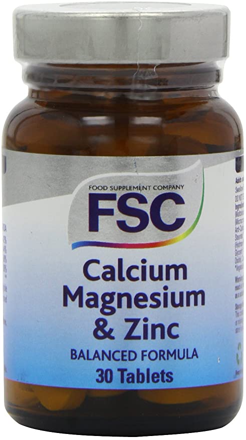 FSC Calcium, Magnesium & Zinc 30 Tablets