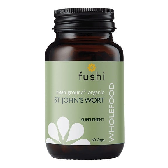 Fushi Wellbeing Oganic St Johns Wort Capsules 60 Caps