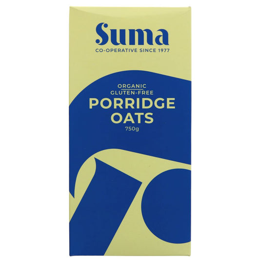 Suma Prepacks Organic Porridge Oats G/f 750g (Pack of 6)