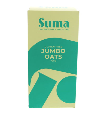 Suma Prepacks Gluten free Jumbo Oats 750g (Pack of 6)