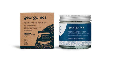 Georganics Whitening Toothpowder - Mint 60ml (Pack of 10)