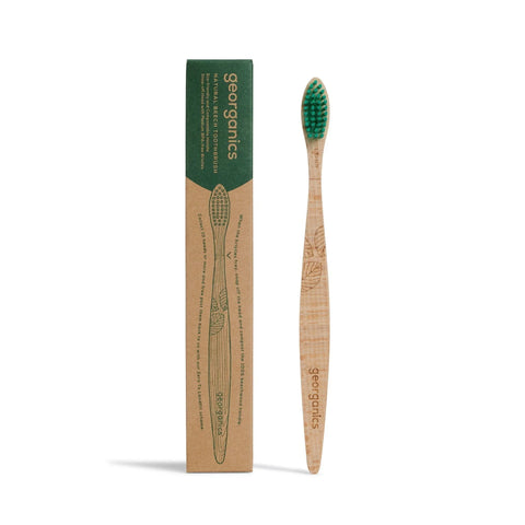 Georganics Beechwood Toothbrush- Medium 1 Unit (Pack of 20)