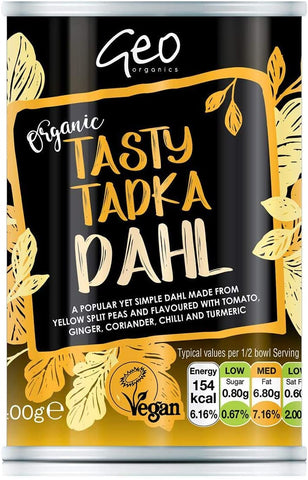 Geo Organics Tasty Tadka Dahl 400g (Pack of 2)