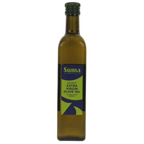 Suma Organic Italian Olive Oil 500ml (Pack of 6)