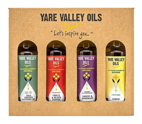 Yare Valley Selection of Kitchen Oils 4x100m (Pack of 6)
