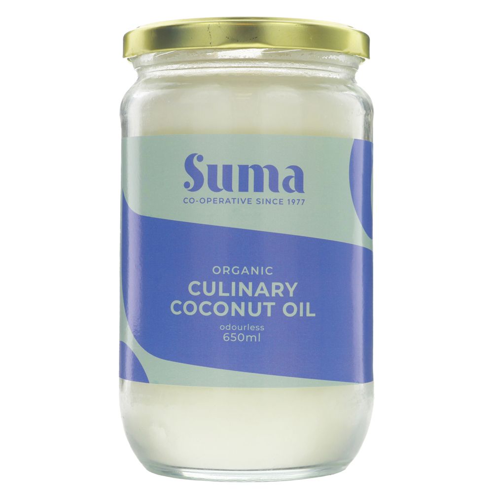 Suma Organic Coconut Oil - Culinary 650ML (Pack of 6)