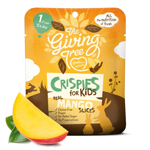 Giving Tree Freeze Dried Crispies for Kids Mango 10g (Pack of 12)
