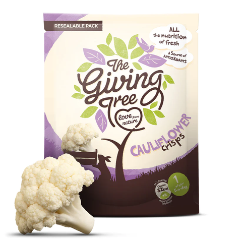 Giving Tree Vacuum Fried Cauliflower 18g (Pack of 12)