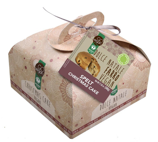 Go Vegan Organic Vegan Spelt Panettone 500g (Pack of 6)