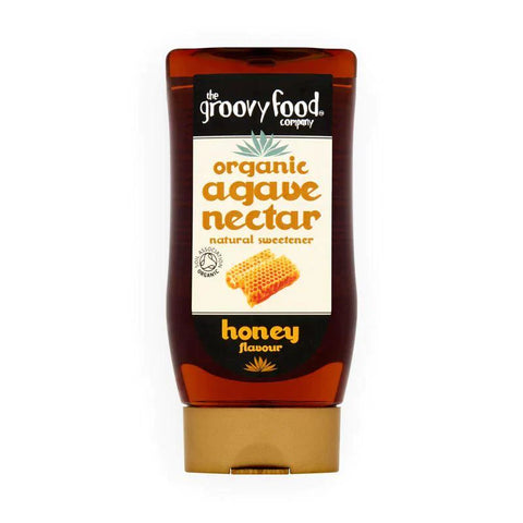 The Groovy Food Company Organic Agave Honey Flavour 250ml (Pack of 6)