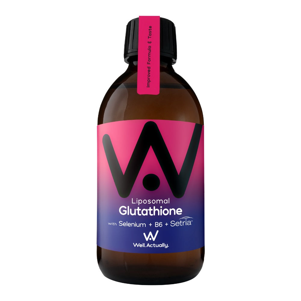 Well.Actually. Liposomal Reduced L-Glutathione 400mg High Strength 300ml