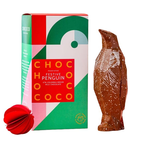 Chococo 47% Milk Chocolate Penguin 120g (Pack of 6)