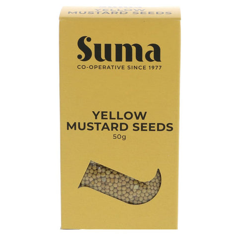 Suma Yellow Mustard Seeds 50g (Pack of 6)